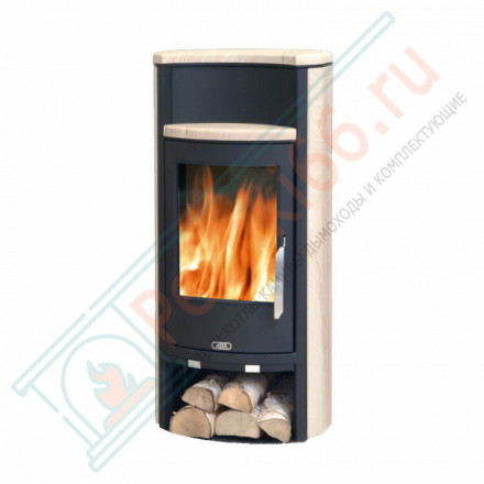 Печь-камин Pori 5 с верхней плитой - бразильский песчаник (ABX)