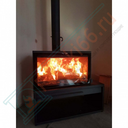 Чугунная печь-камин Eco Minimal 50 (Plamen)