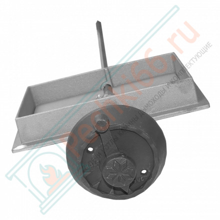 Чугунная задвижка ЗВП-5 поворотная (Рубцовск)