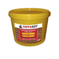 Мастика жаростойкая, универсальная "Терракот" 9 кг (Терракот)