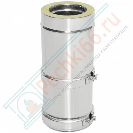 Труба Телескоп Термо L (300-450) ТТТ-Р (316-0.5/304) d-80/140 (ТиС Промо)