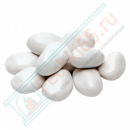 Набор керамических камней M, белые (Lux Fire)