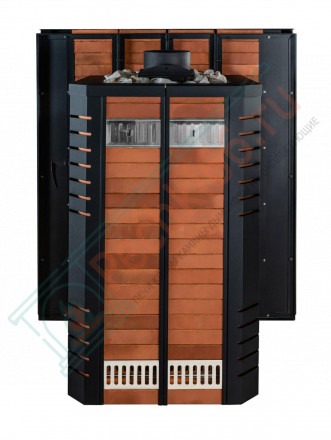 Печь для русской бани № 06МК-20 в кирпичном кожухе (Тройка) до 20 м3