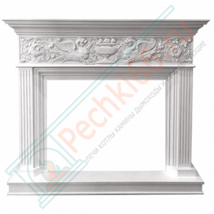 Портал Palace - Белый с серебром (Высота 1095мм)