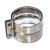 Хомут обжимной (НЕРЖ-439/0,5) d-120 (УМК)
