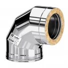 Сэндвич-отвод 90° (AISI-316L/0,5-AISI-304/0,5) d-200/250 (Craft-GS-25) Сэндвич-отвод 90° (AISI-316L/0,5-AISI-304/0,5) d-200/250 (Craft-GS-25)