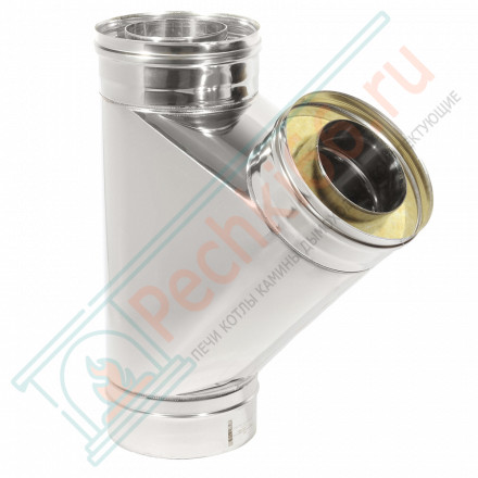 Тройник Термо 45° ТРТ-Р (304-0.8/304) d-115/210 (ТиС Стандарт)