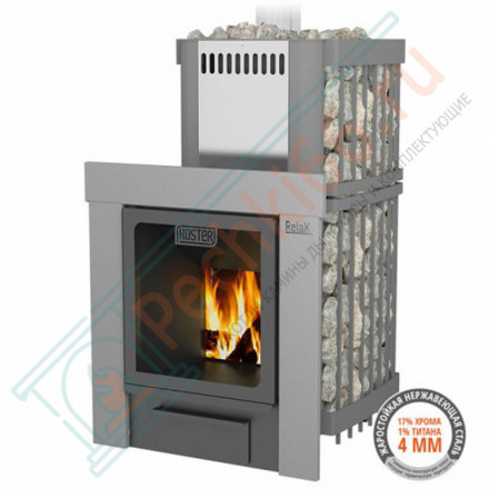 Печь для бани Костёр-Сетка 21 Релакс (Костёр) до 21 м3