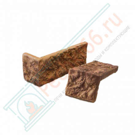 Плитка угловая Старый Замок Мини угловая, шт. (Терракот)