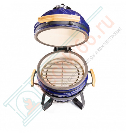 Керамический гриль Diamond Egg S синий