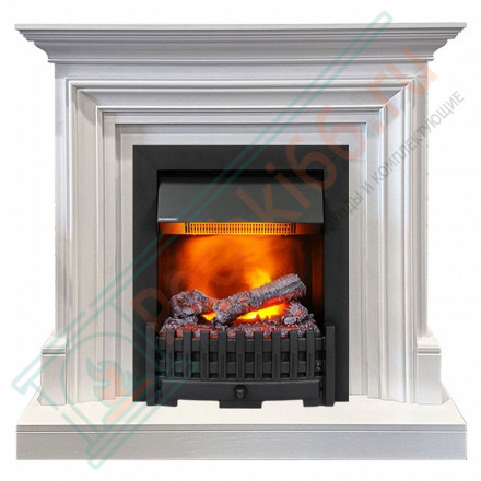 Электрический Каминокомплект Bradford - Белый с очагом Danville Black FB2