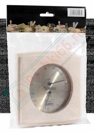 Термогигрометр 285-THA, осина (Sawo)