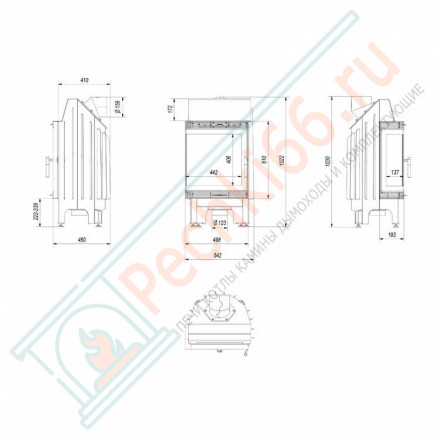 Стальная топка Blanka/L/BS (Kratki)