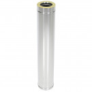 Сэндвич труба Термо L 1000 ТТ-Р (304-0.5/304) d-80/140 (ТиС Стандарт)