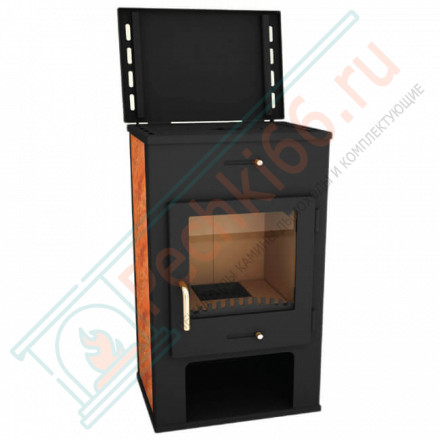 Печь-камин Нарва с плитой (Мета) до 120 м3