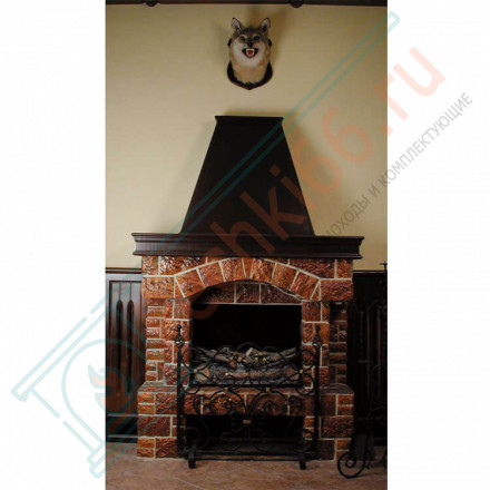 Плитка угловая Шамот Макси, шт. (Терракот)