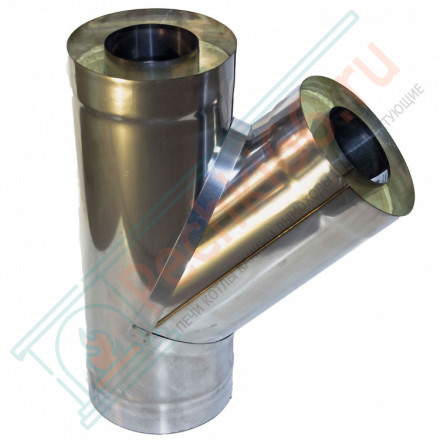 Сэндвич-тройник 135° (НЕРЖ-439/1,0-ОЦИНК/0,5) d-200/280 (УМК)