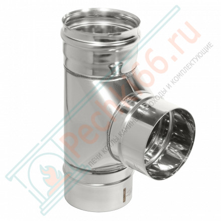 Тройник моно 87° ТРМ(М)-Р (304-0.8) d-130 (ТиС Стандарт)