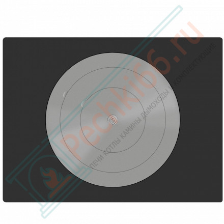 Плита чугунная усиленная под казан ПК-430 (Везувий)