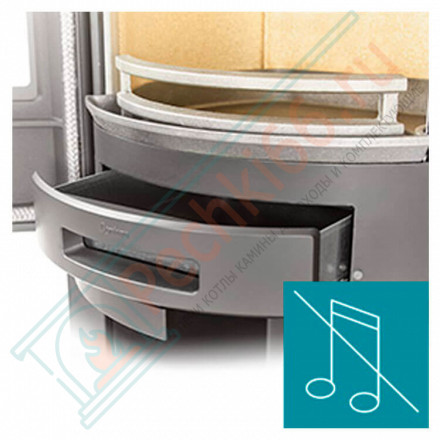 Печь-камин 556G:2 Style, верх стекло, цвет белый (Contura)