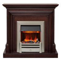 Электрический Каминокомплект Bradford - Темный дуб с очагом Chesford