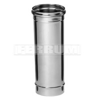 Дымоход L=0,5м (НЕРЖ-430/0,5) d-200 (Ferrum GS)