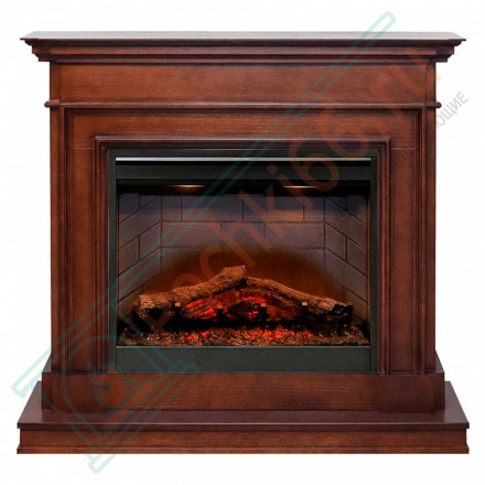 Каминокомплект Newport - Темный дуб с очагом Symphony 26'' DF2608-INT