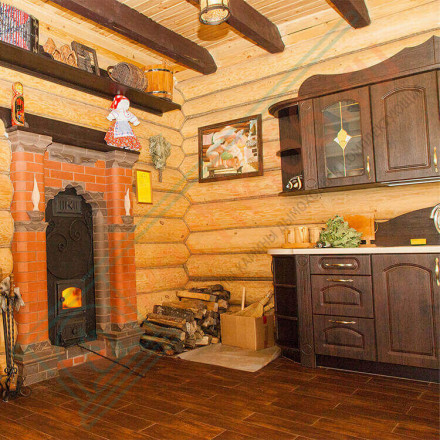 Печь для бани № 03РМ1 с конвекционным подогревом предбанника (Тройка)