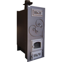 Печь для бани № 03Р с подогревом предбанника (Тройка) до 24 м3