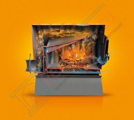 Отопительная печь Bulik 400 со стеклом (Березка)