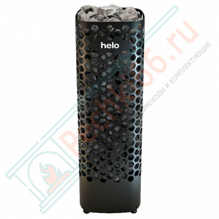 Печь для бани и сауны Himalaya 105 (пульт Elite в комплекте; 10,5 кВт; черный цвет; 100 кг камней)