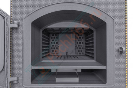 Печь для бани Гефест Гром 80 (П2) в облицовке Президент 1320/60 Талькомагнезит (ТехноЛит)