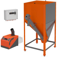 Пеллетная горелка 42 Норма (горелка+пу+механизм+напольный бункер) (Теплодар) Пеллетная горелка 42 Норма (горелка+пу+механизм+напольный бункер) (Теплодар)