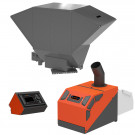 Пеллетная горелка 42 Комфорт (горелка+пу+механизм+котельный бункер 2.0) (Теплодар)