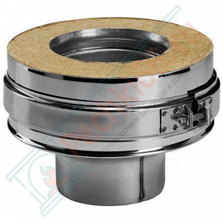 Переход моно-термо V50R (AISI-321/0,8-AISI-304/0,5) d-115/215 (Вулкан-Cerablanket)