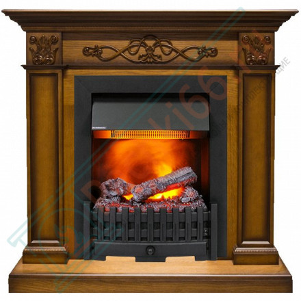 Электрический каминокомплект Verona - Дуб антик с очагом Danville Black FB2 (Dimplex)