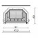 Каминная топка FORTE PLUS N, естественная конвекция (EdilKamin) 18 кВт