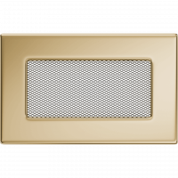Вентиляционная решетка для камина 110х170, золотая (FireWay)