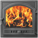 Дверца печная чугунная 205, антрацит (Везувий)