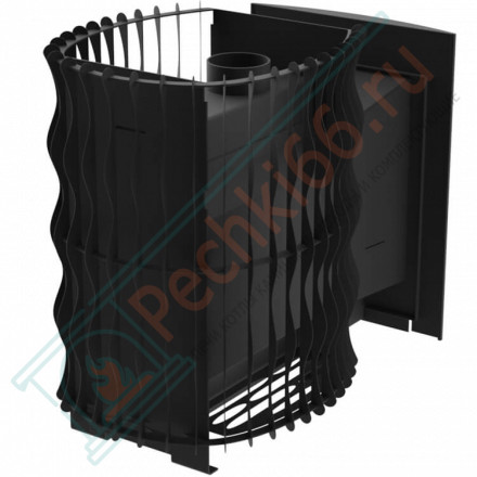 Печь для бани Подкова 18С, дверца со стеклом (Протопи) до 18 м3