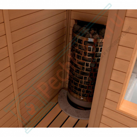 Электрокаменка пристенная ARIES ARI3-60NI2-WL-P (SAWO)