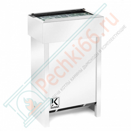 Электрокаменка Karina ECO горизонтальный в камне змеевик 220В (KARINA) до 12 м3
