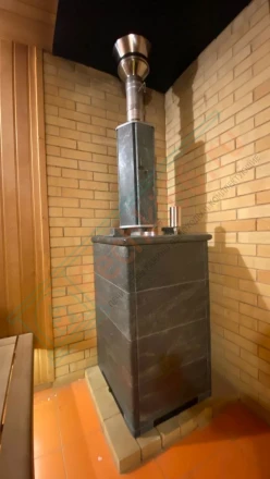 Печь для бани Сочи ИзиСтим в талькохлорите, (монтаж 11.2024)