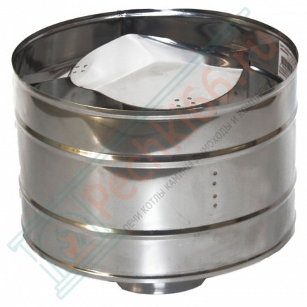 Зонт с дефлектором (НЕРЖ-439/0,5) d-160 (УМК)