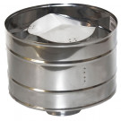 Зонт с дефлектором (НЕРЖ-439/0,5) d-200 (УМК) Зонт с дефлектором (НЕРЖ-439/0,5) d-200 (УМК)