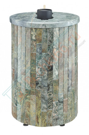 Дровяная банная печь Ферингер УЮТ-18 "Жадеит наборный" до 18 м³