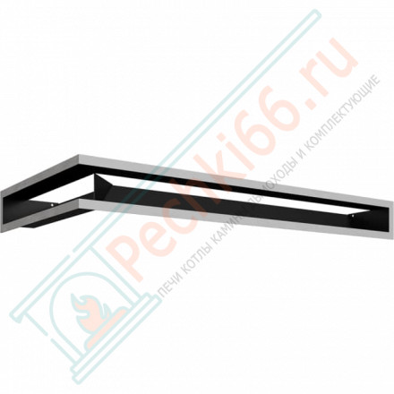 Каминная решетка угловая Luft 40X80X9 сталь (Kratki)