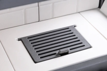 Каминная топка Дельта 800 R два стекла правая принтинг (Экокамин)