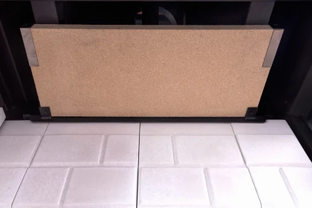 Каминная топка Дельта 800 R два стекла правая принтинг (Экокамин)