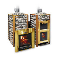 Банная печь Ermak 30 Сетка-Люкс GOLD (Ермак)